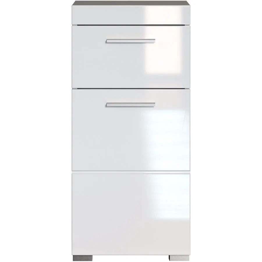 Badezimmerschrank Clairo weiss Holzwerkstoff B 37 T 31 H 79 cm