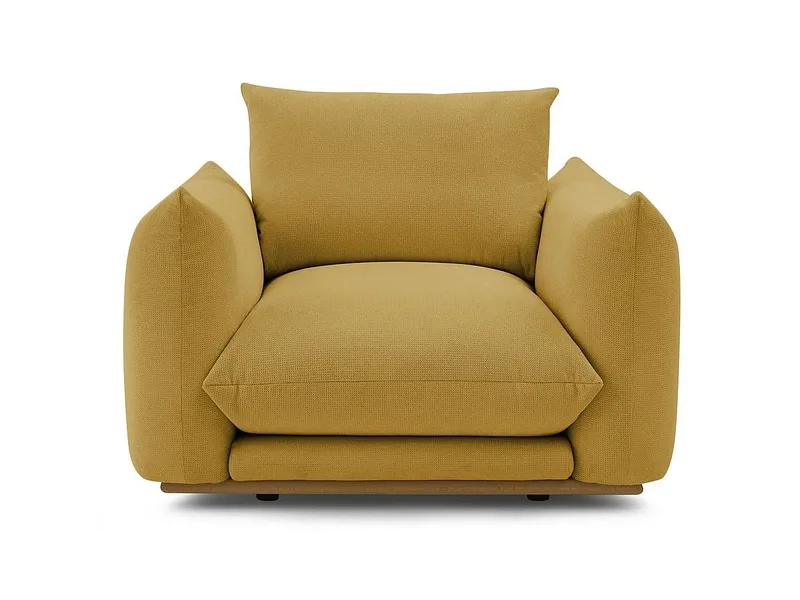 Sessel BOBOCHIC ERNEST Stoff gelb