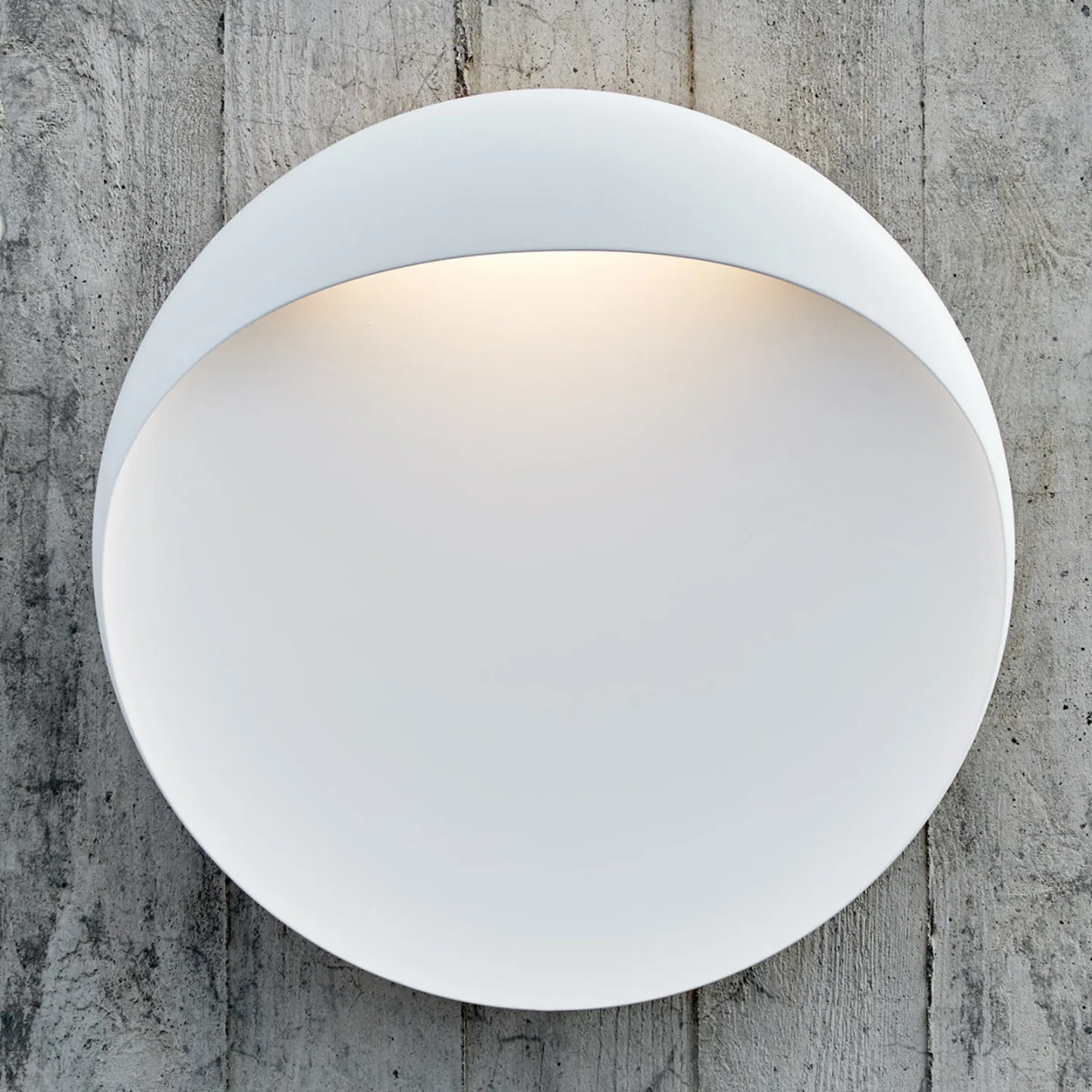 Flindt Wandleuchte Ø300 3000K Weiß - Louis Poulsen - Wohnzimmer - Design - Aluminium - Rund