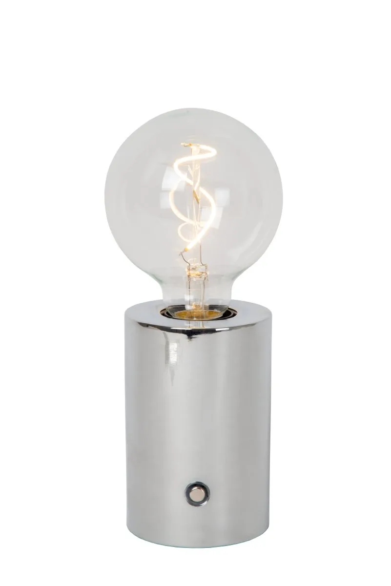 Lucide - Vivo 23cm - Portabel lampa - Krom