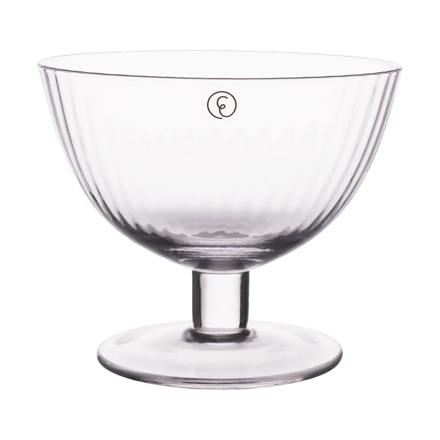 ERNST Ernst Glasschale auf Fuß 2er-Pack Ø10,7 cm