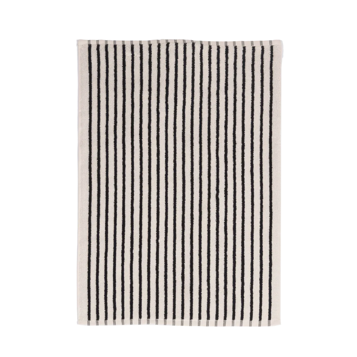 Scandi Living Drift Badematte 50x70cm Weiß-schwarz