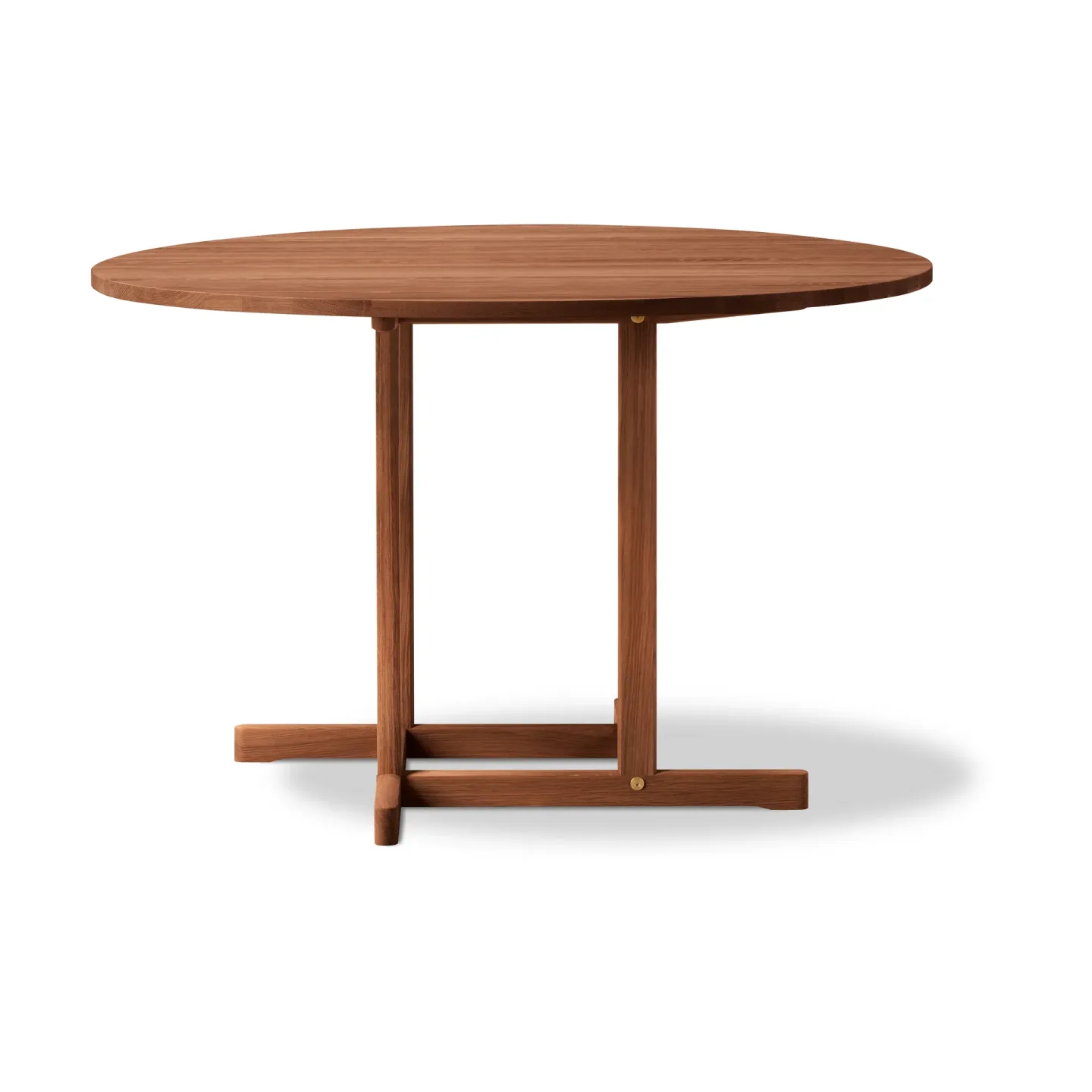 Fredericia Furniture BM80 Mogensen Shaker Table bord Ø120 cm Rökt oljad ek