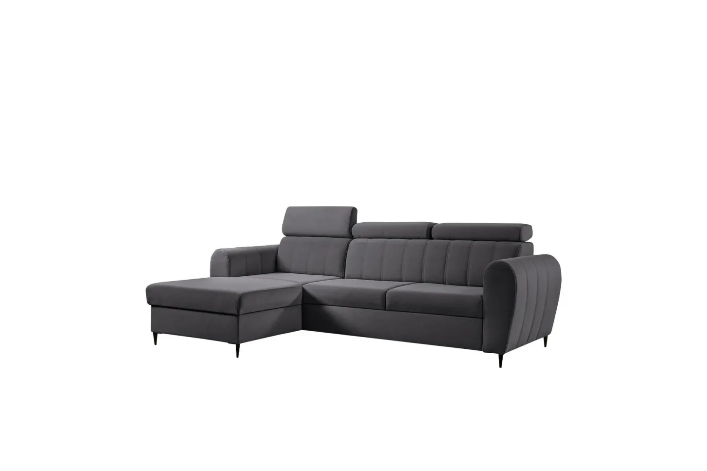 Hoffman Soffa med Divan 3-sits - Grå