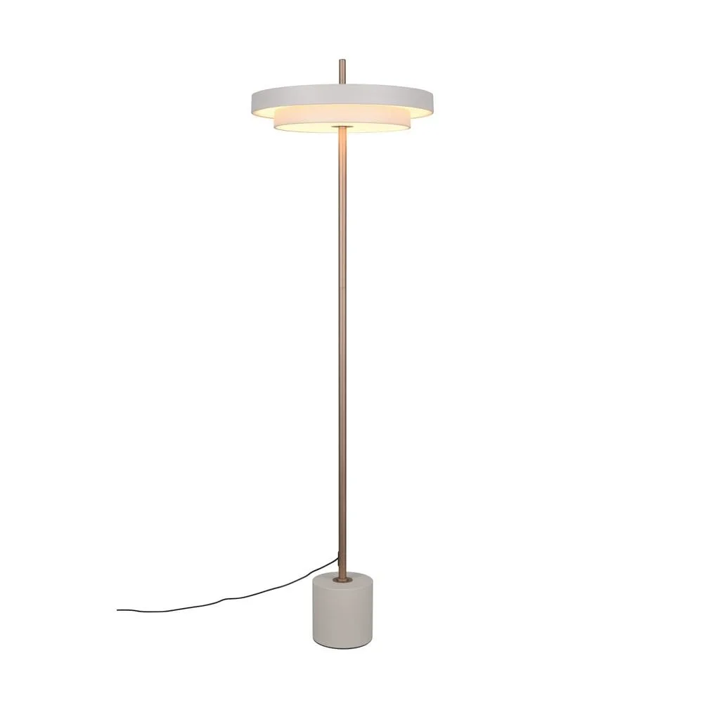 Golvlampa TRIO Keaton - Varm Grå