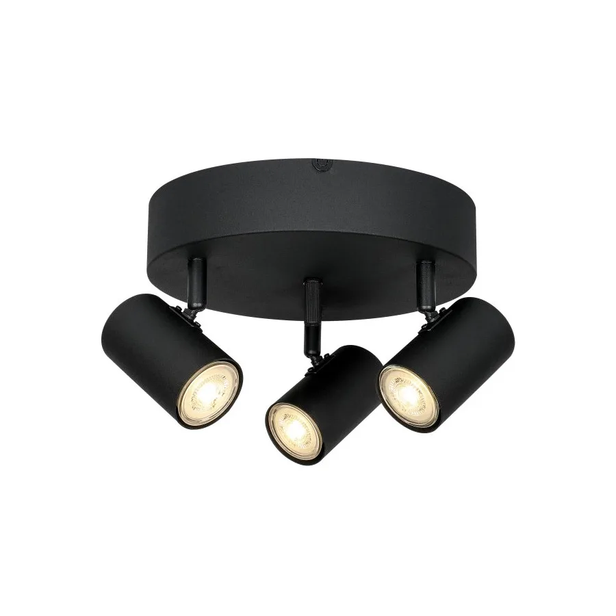 Nordic Lighting - Omega 3 - Spotlight - Svart