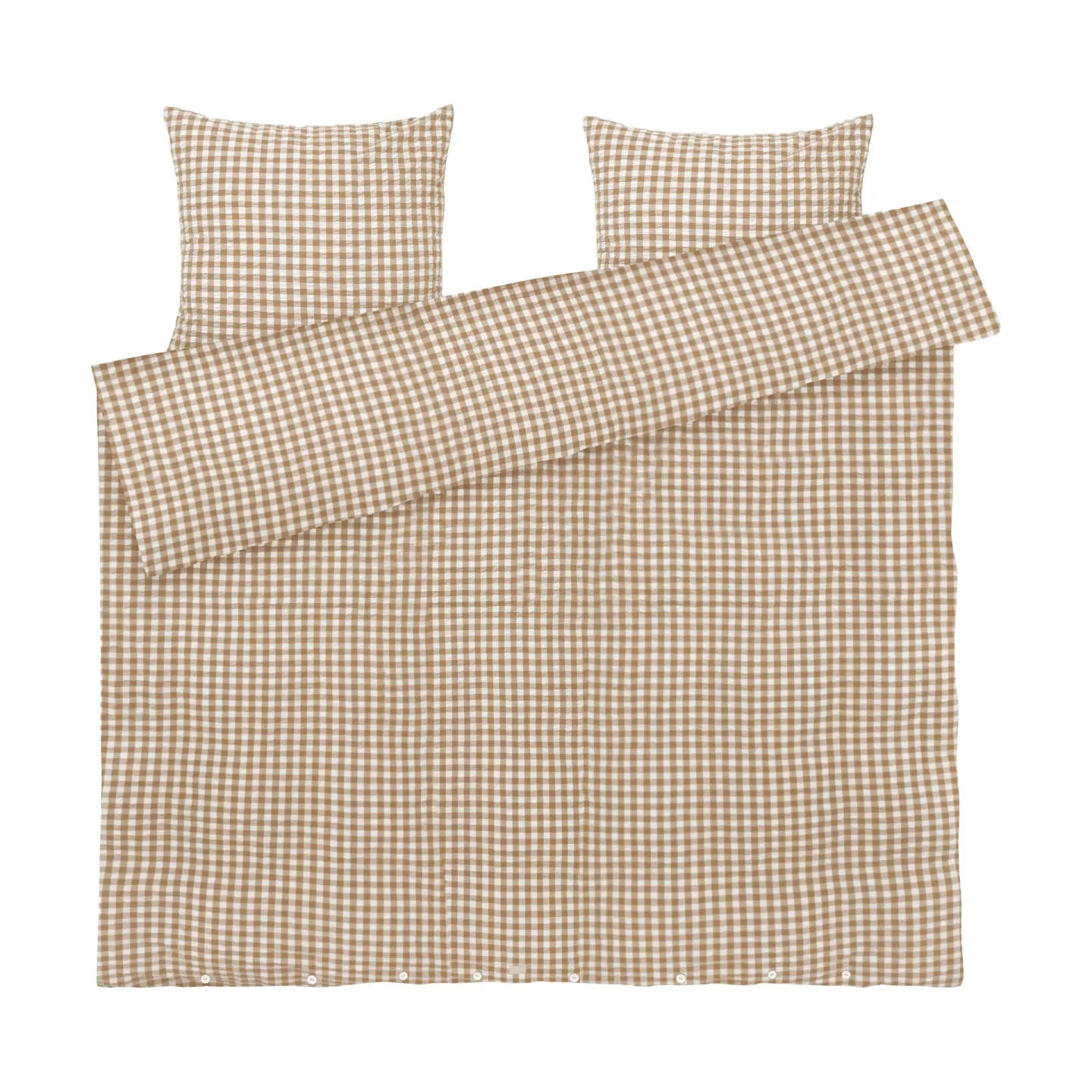 Juna Bæk&Bølge Bettwäsche-Set 220 x 220cm Karamell-offwhite