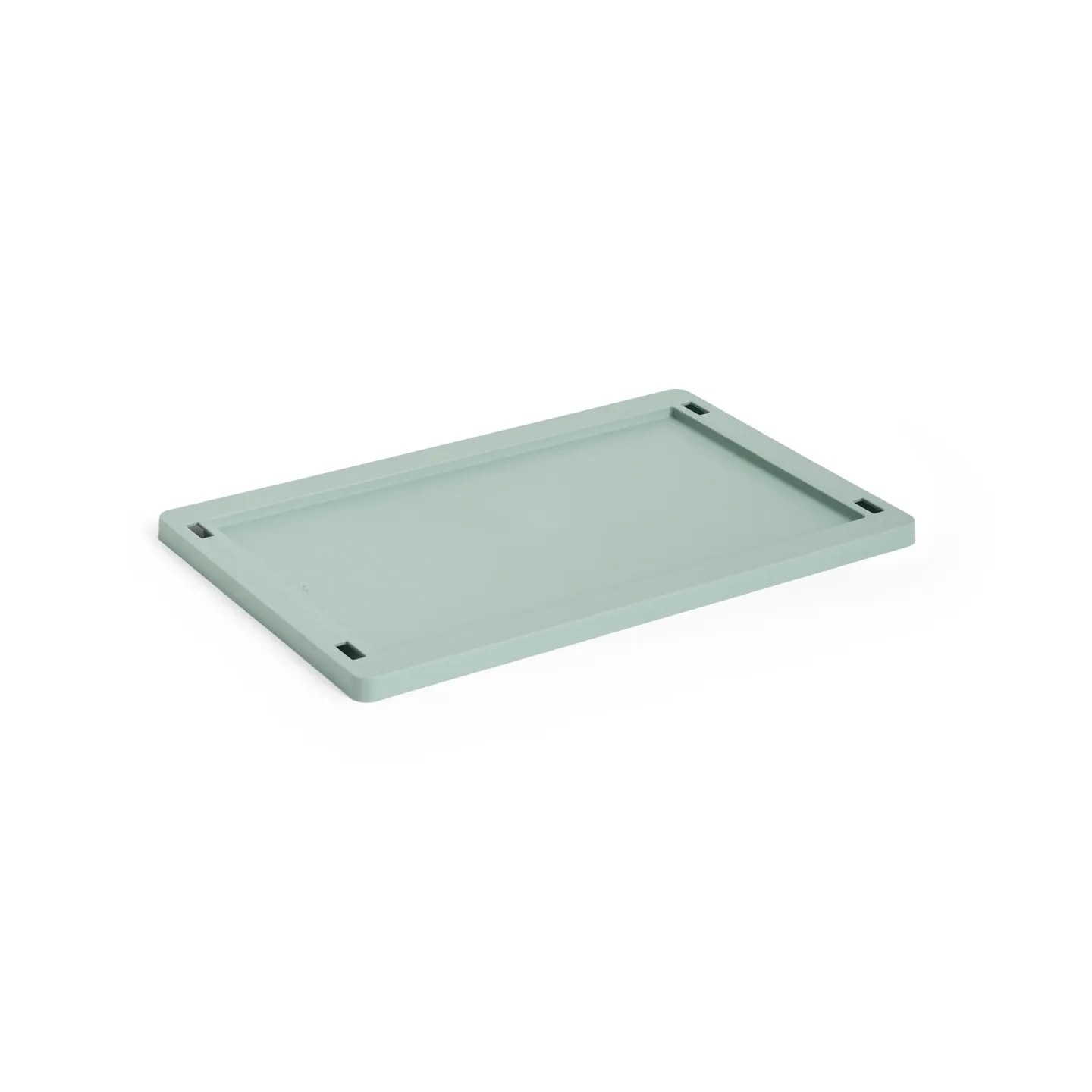 HAY Colour Crate lock plastic small Sage green