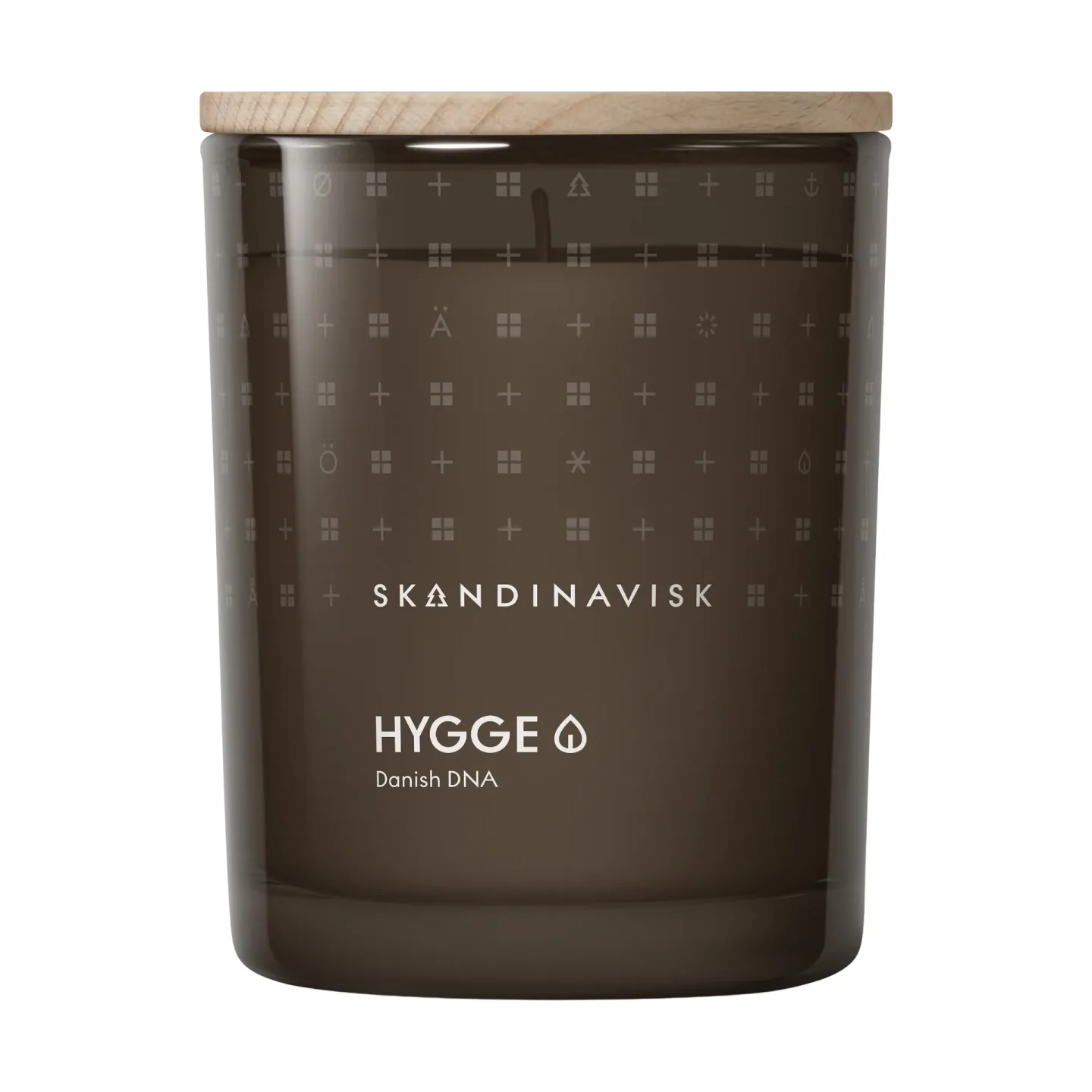 Skandinavisk Hygge doftljus med lock 200 g