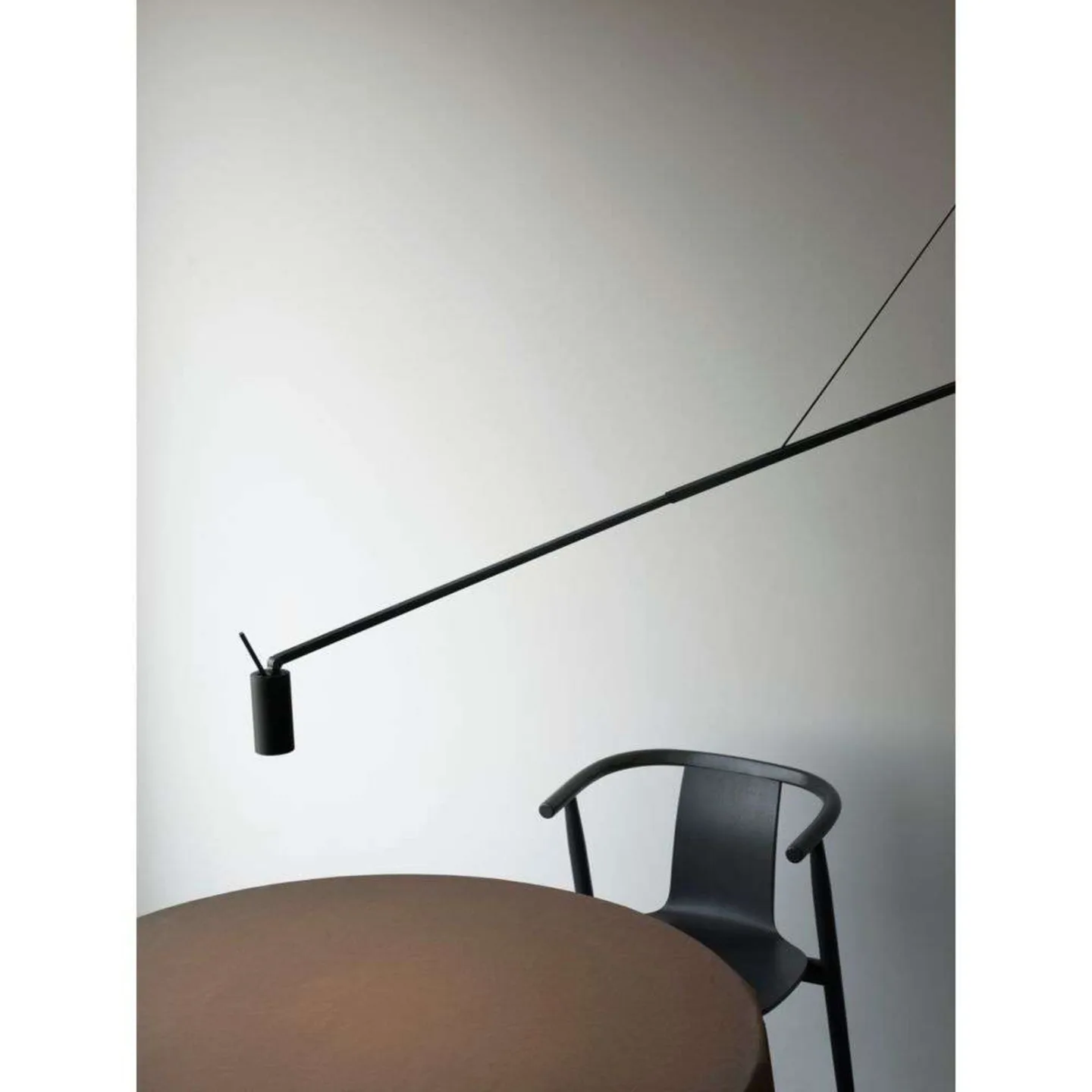 Swan Adjustable Wandleuchte Matt Black - Nemo Lighting - Aluminium