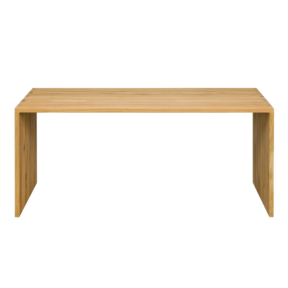 Ethnicraft - U Desk Oak 140x72 cm - Matbord - Träfärgad - Trä