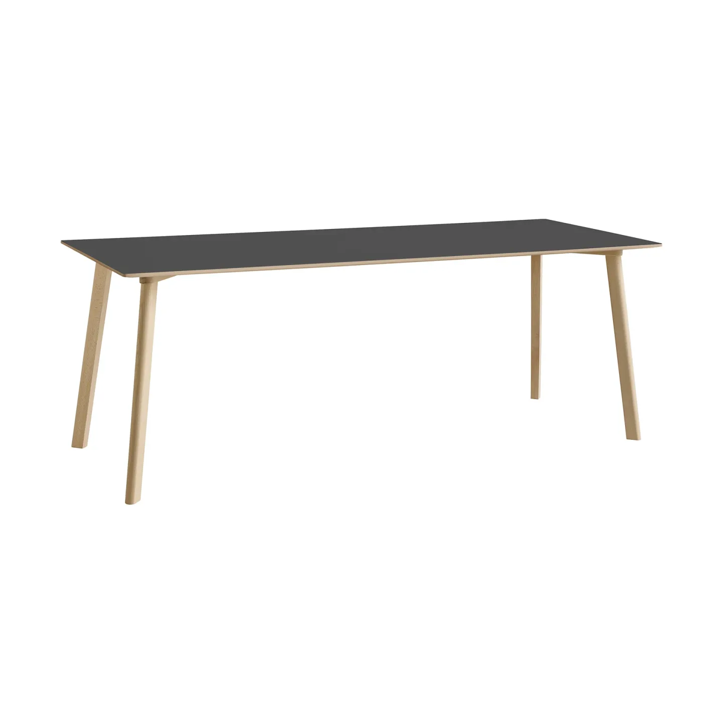 HAY CPH210 Deux 2.0 bord 75x200 cm Stone grey-untreated beech
