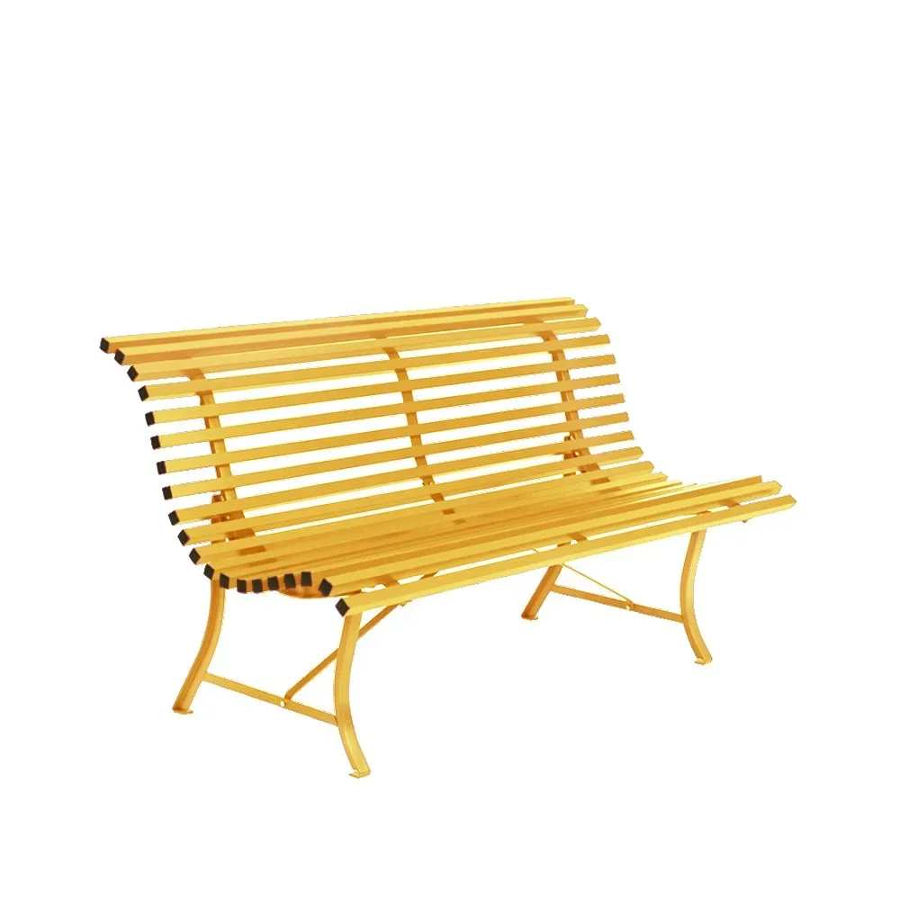 Fermob Louisiane bänk 150 cm Honey (gul)
