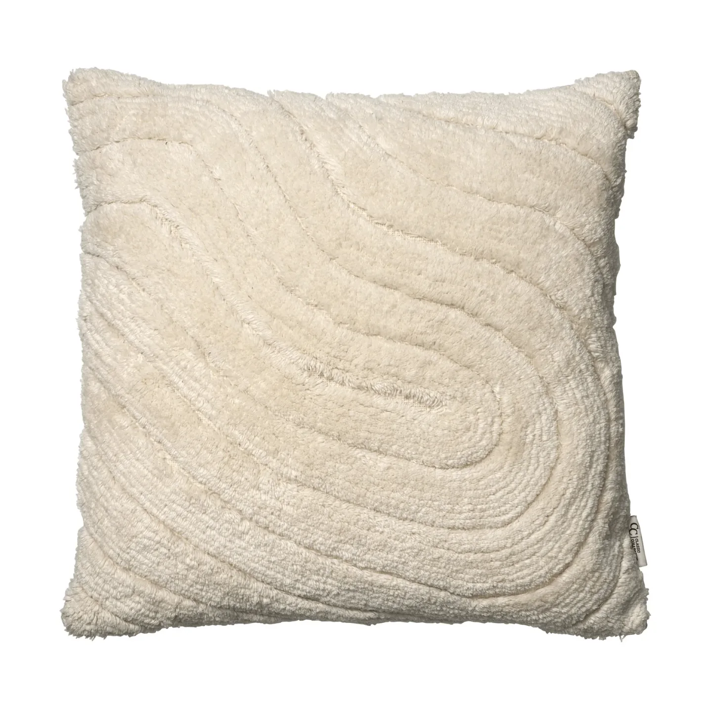 Classic Collection Swirl kuddfodral Off white, 50x50 cm
