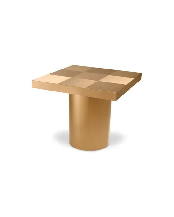 Laporte sidebord børstet messing