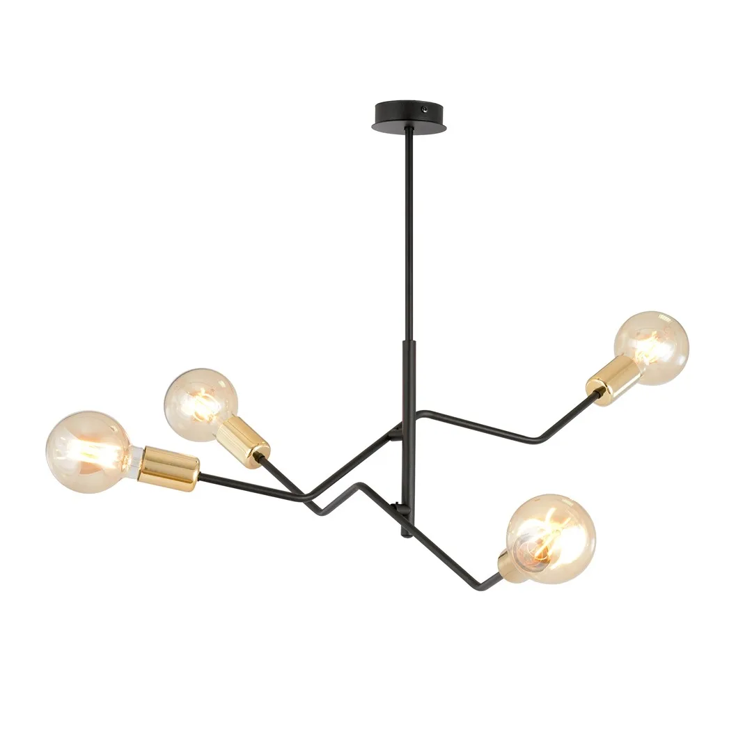 Emibig Lighting - Bolt 66cm - Taklampa - Svart