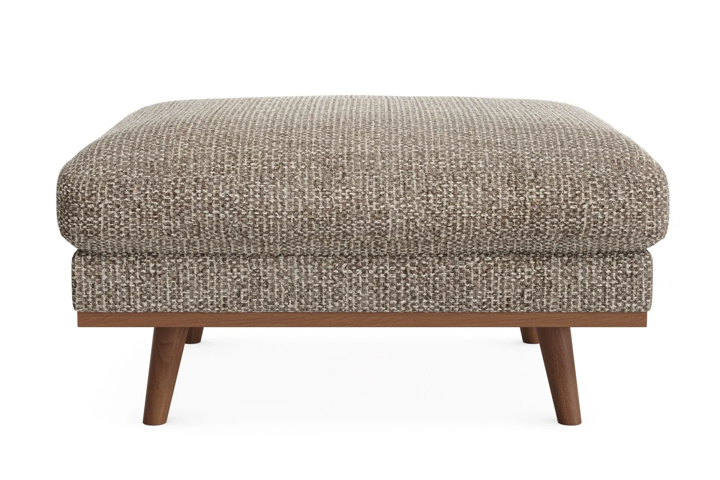 Copenhagen Premium Fotpall i Chenille - Brun
