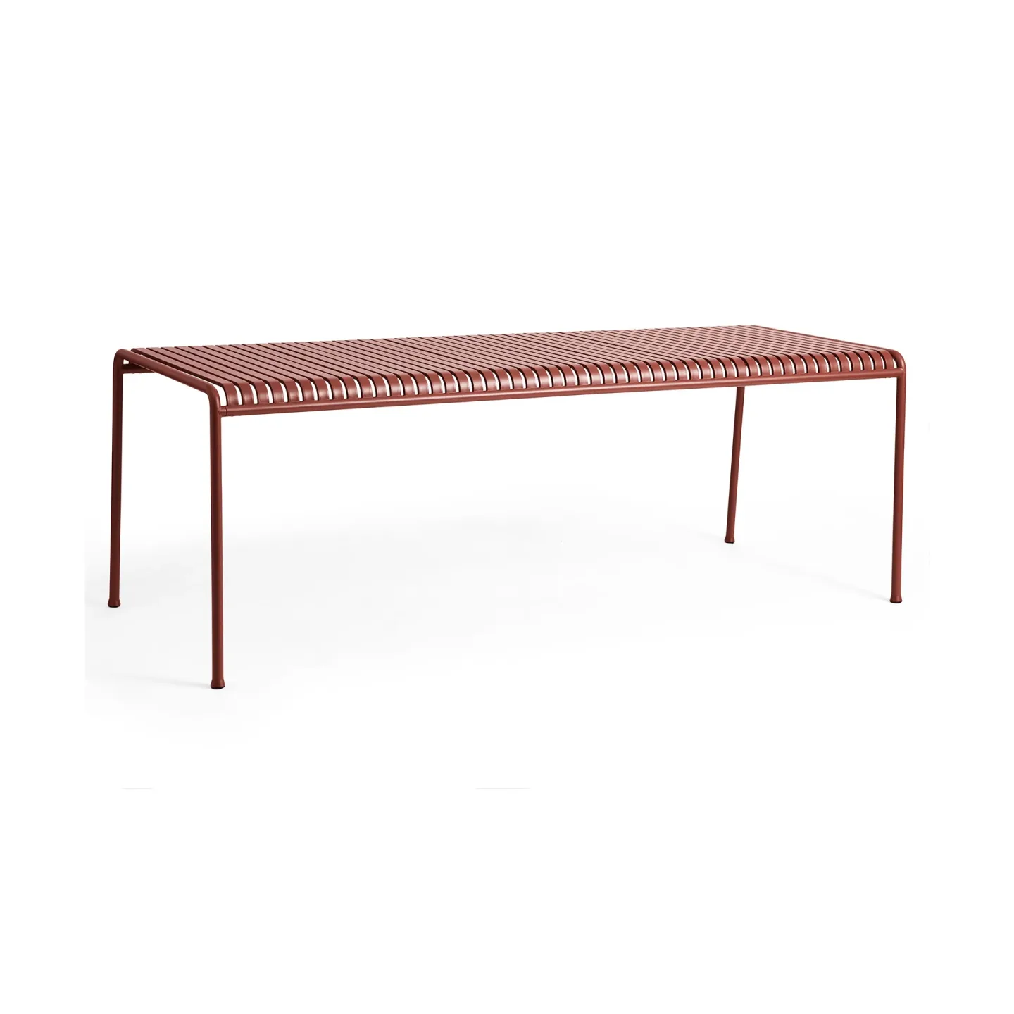 HAY Palissade matbord 220x90 cm Iron red