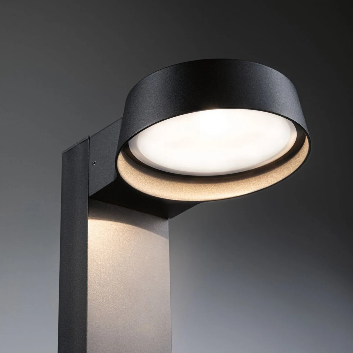 Capea Grand LED Utendørs Pullert IP44 Antrasitt - Paulmann - Moderne - Aluminium - Med en lyskilde