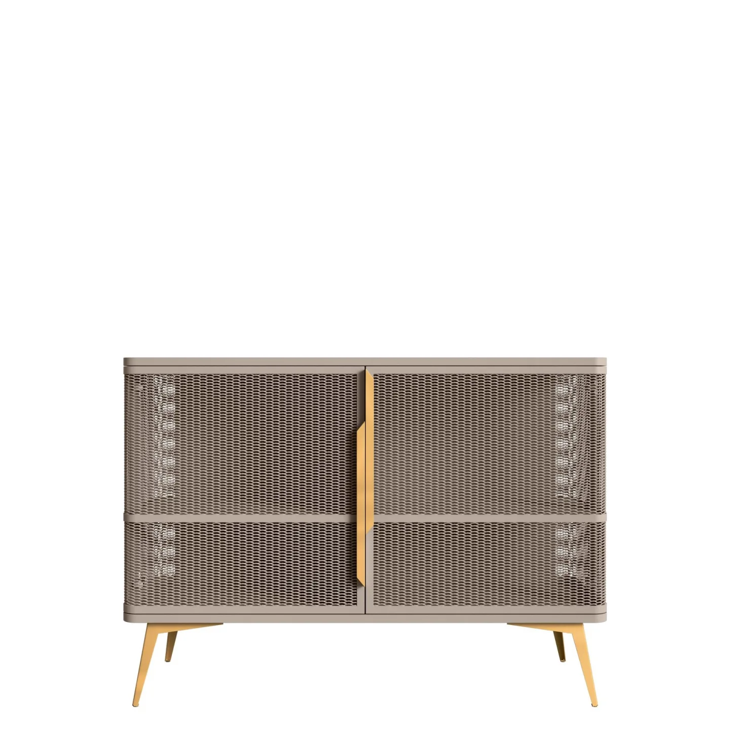 Mireva Skänk 120 cm - beige, guld