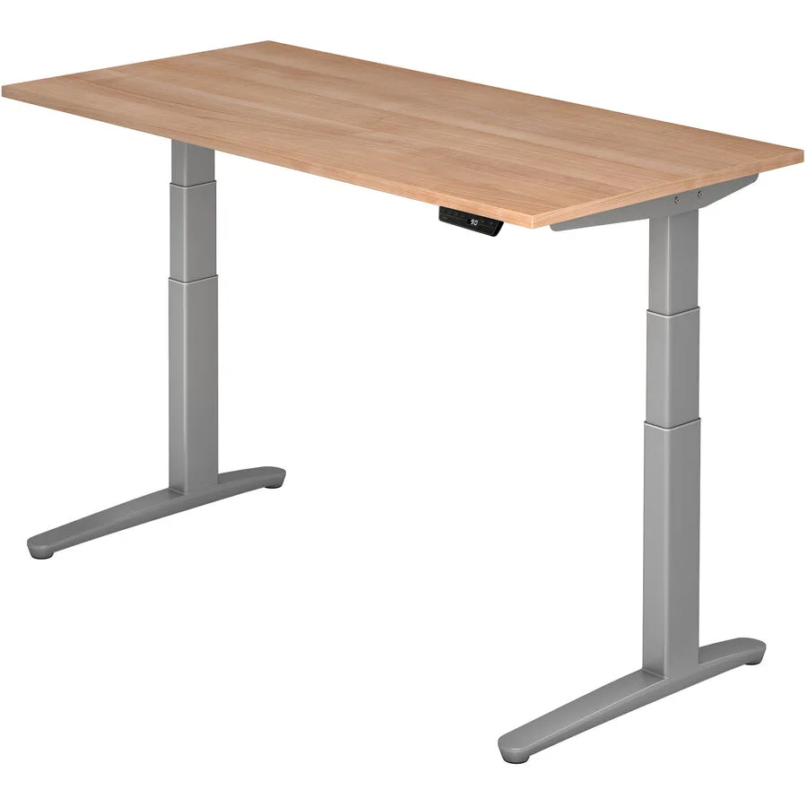 Schreibtisch Office Nussbaum Dekor Holzwerkstoff B 160 T 80 cm
