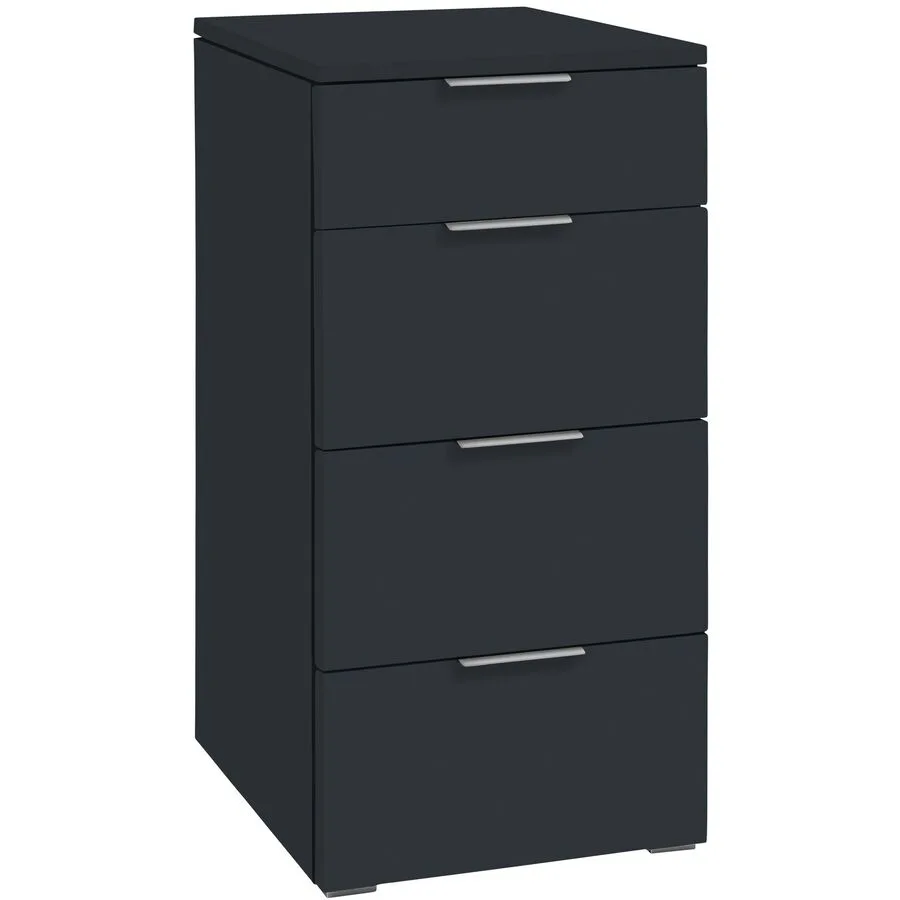 Hasena Kommode Nicanora anthrazit MDF B 45 H 85 cm
