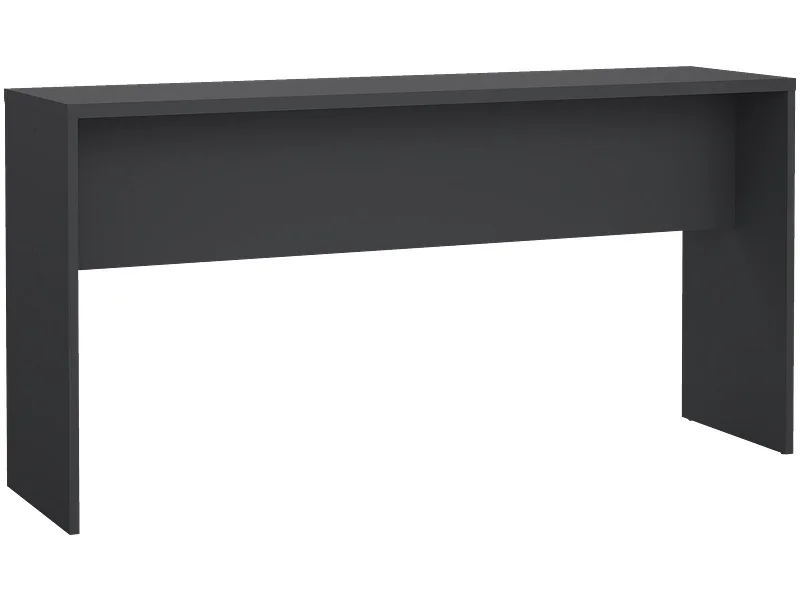 Schreibtisch-Ansatz HOME-OFFICE 40x150x75.6cm grau anthrazit