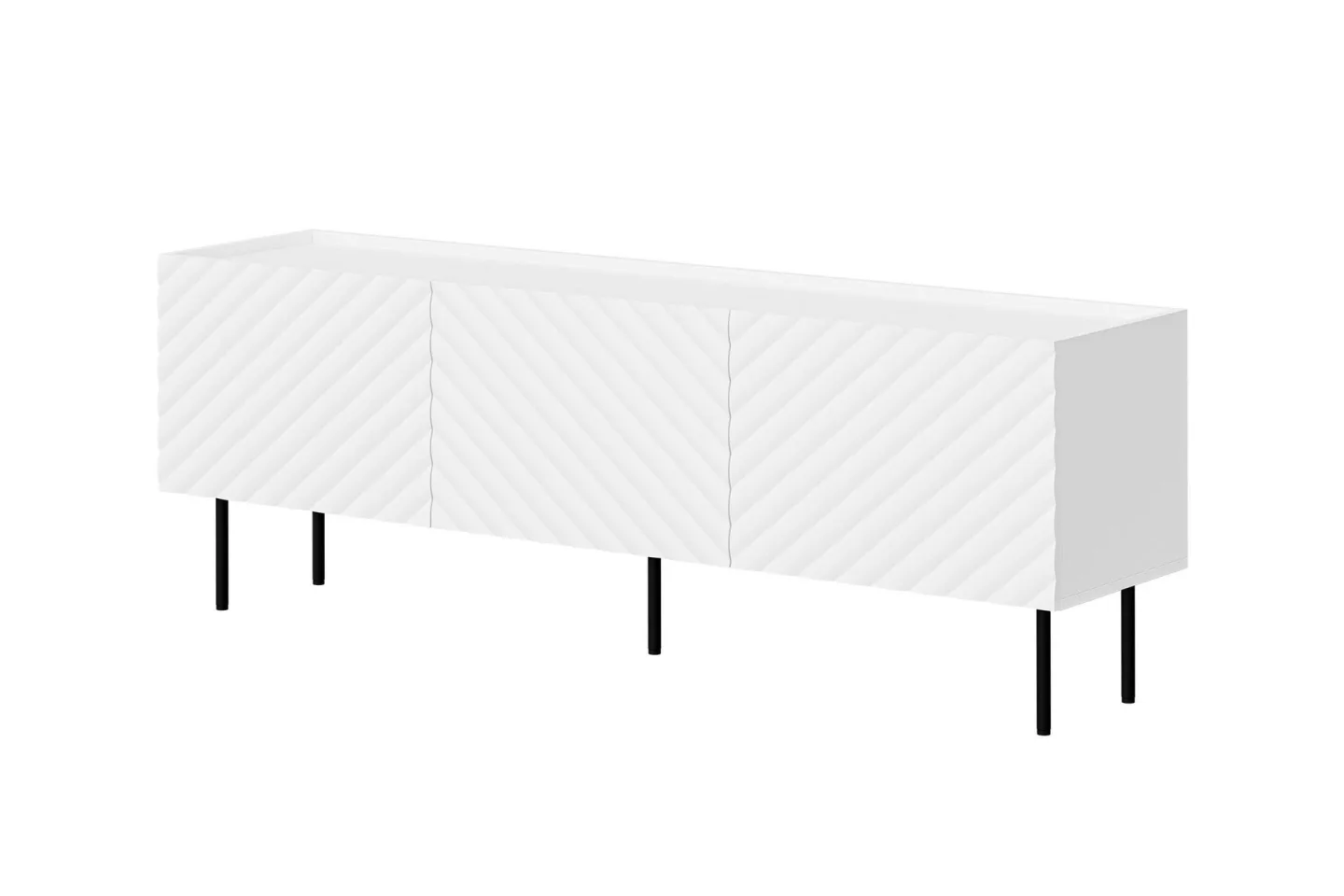 Munkedal Tv-bänk 166 cm - Vit