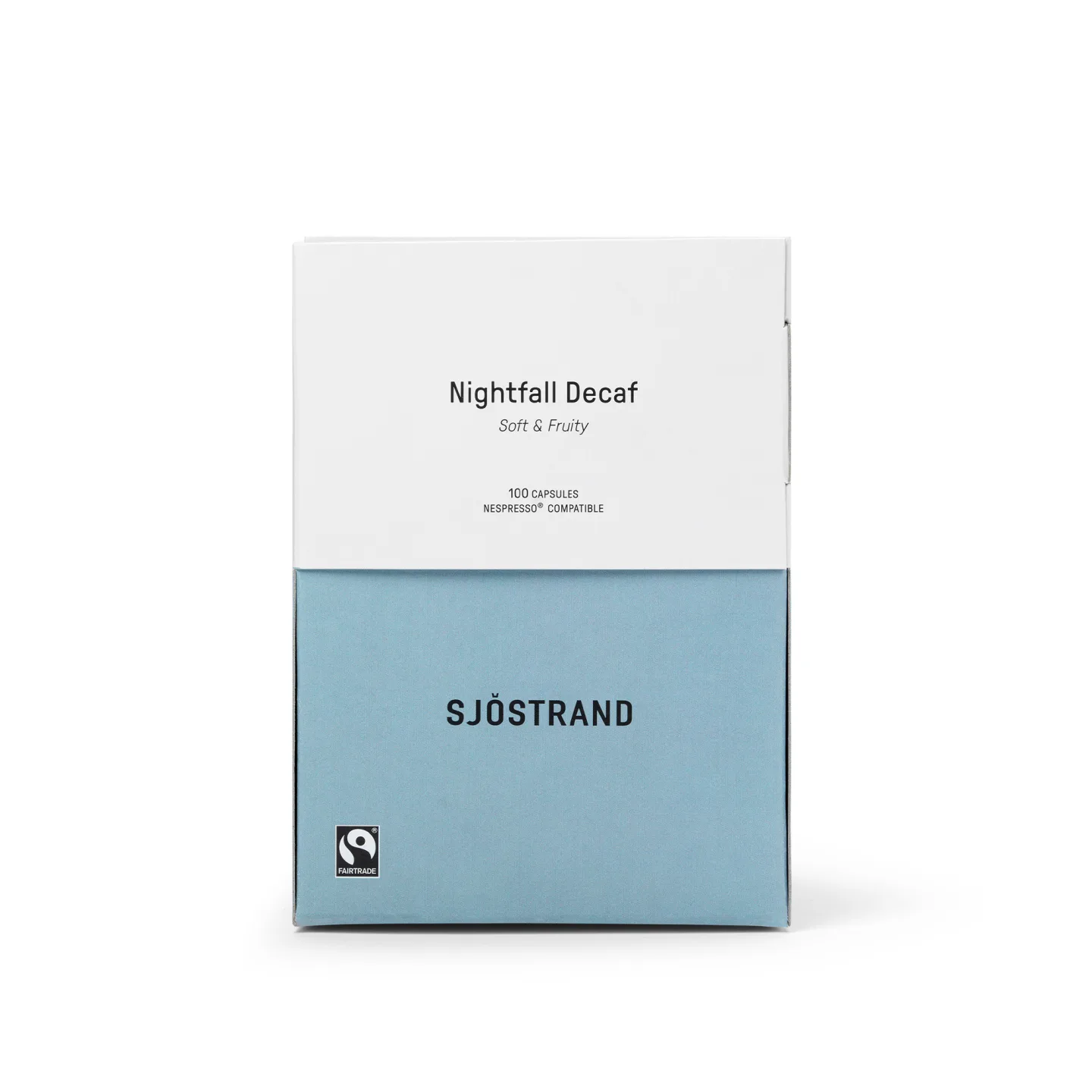 Sjöstrand Coffee - Nightfall Decaf kaffekapslar 100-pack - Tillbehör till köksmaskiner - Papper