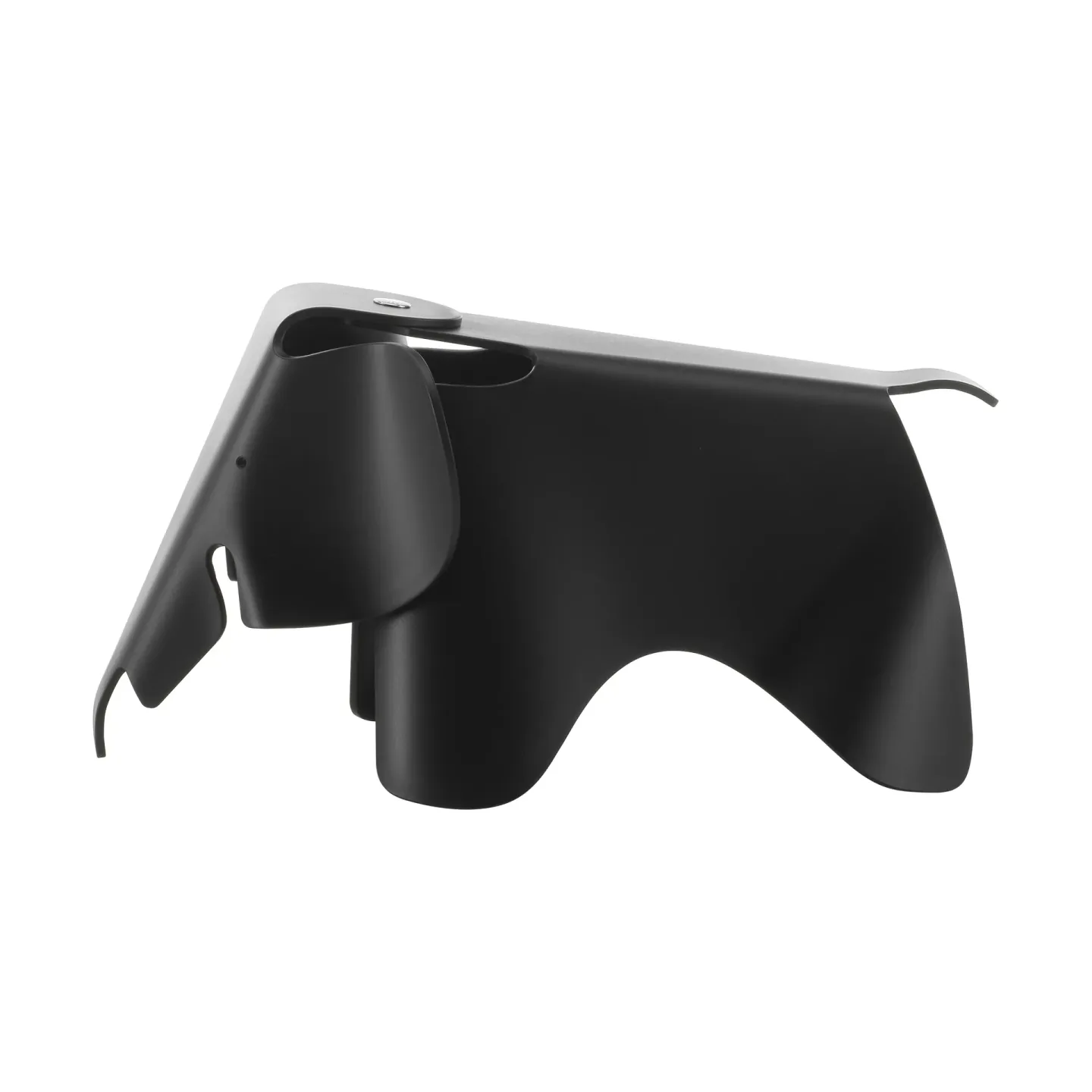 Vitra Eames elephant recycled small dekoration Deep black