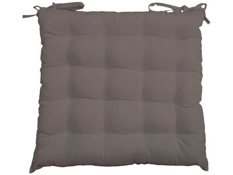 Sitzkissen PANAMA 40x40cm grau