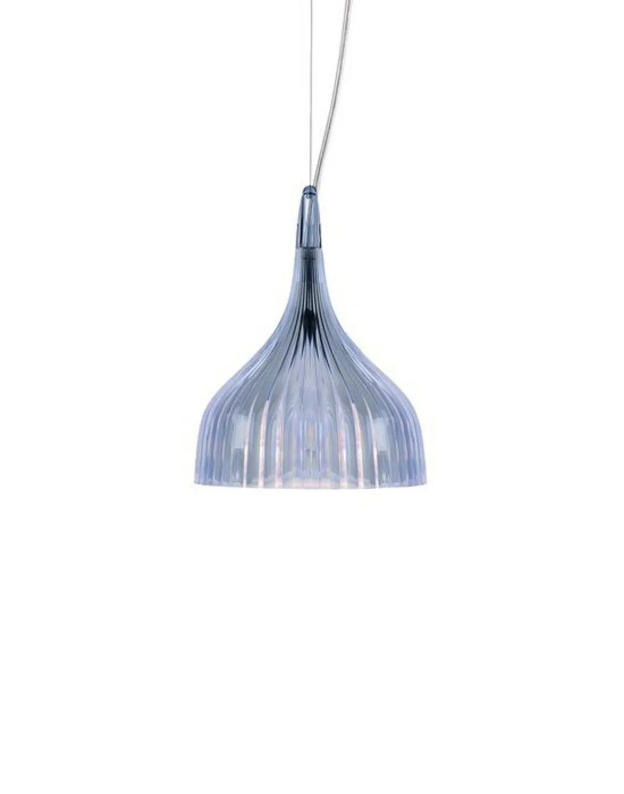 E' Pendelleuchte Hell Blau - Kartell - Wohnzimmer - Metall