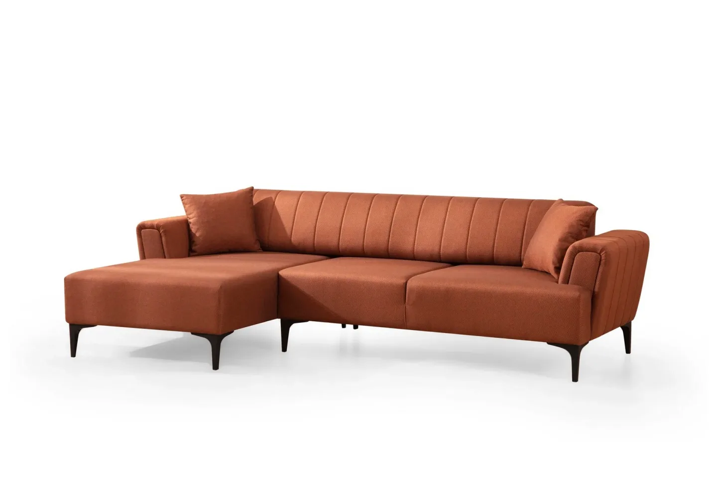 Lilesville Bäddsoffa med divan - Röd