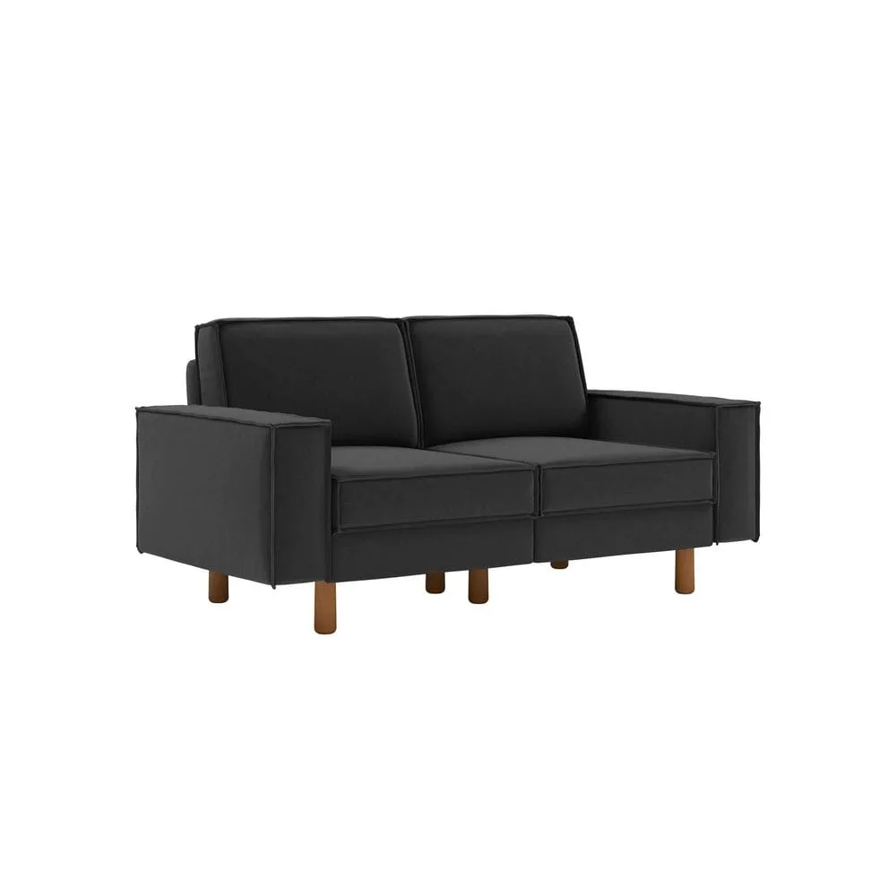 Vilsa 2-sits Soffa - Brun/Mörkgrå