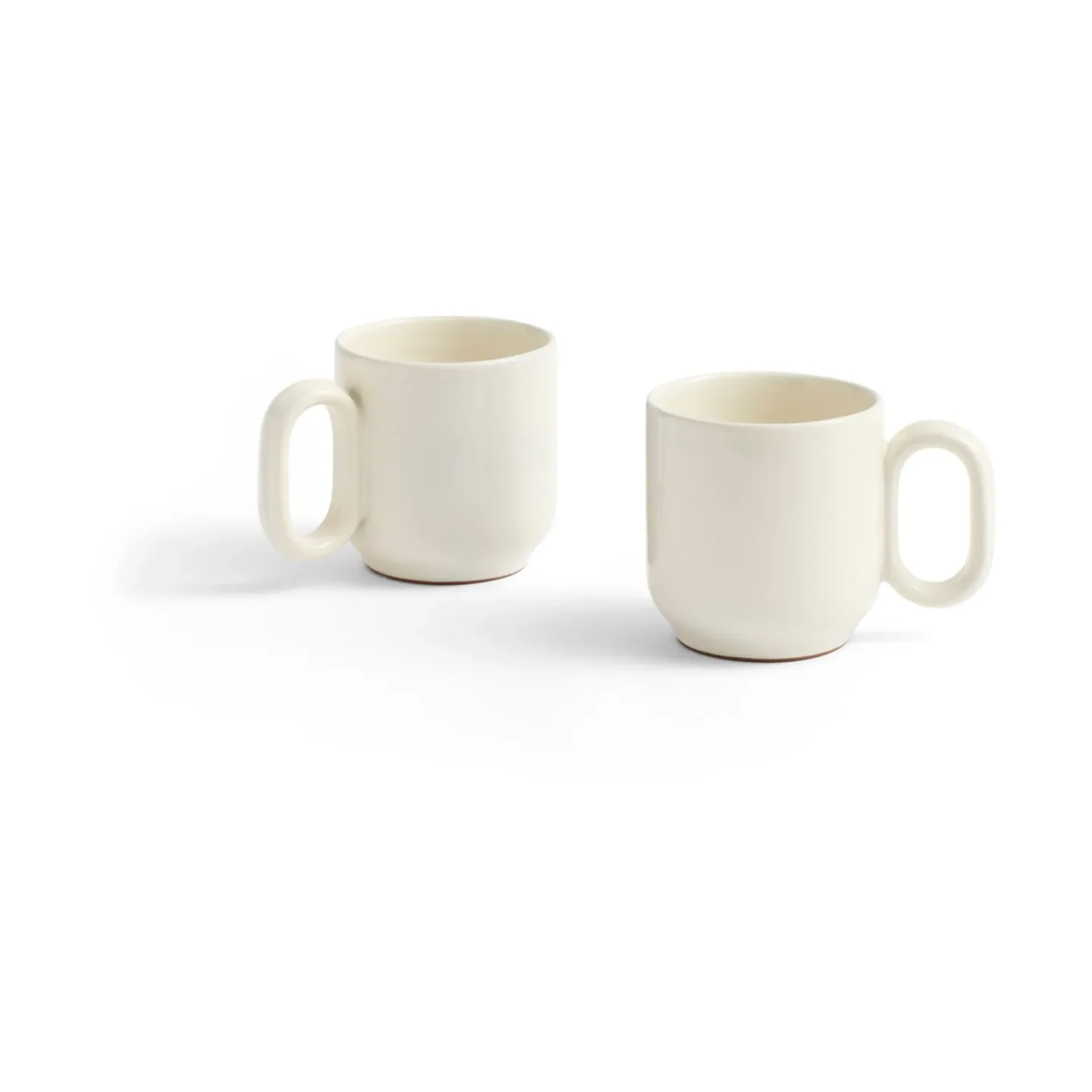 HAY Barro Becher 2er-Pack Off-white