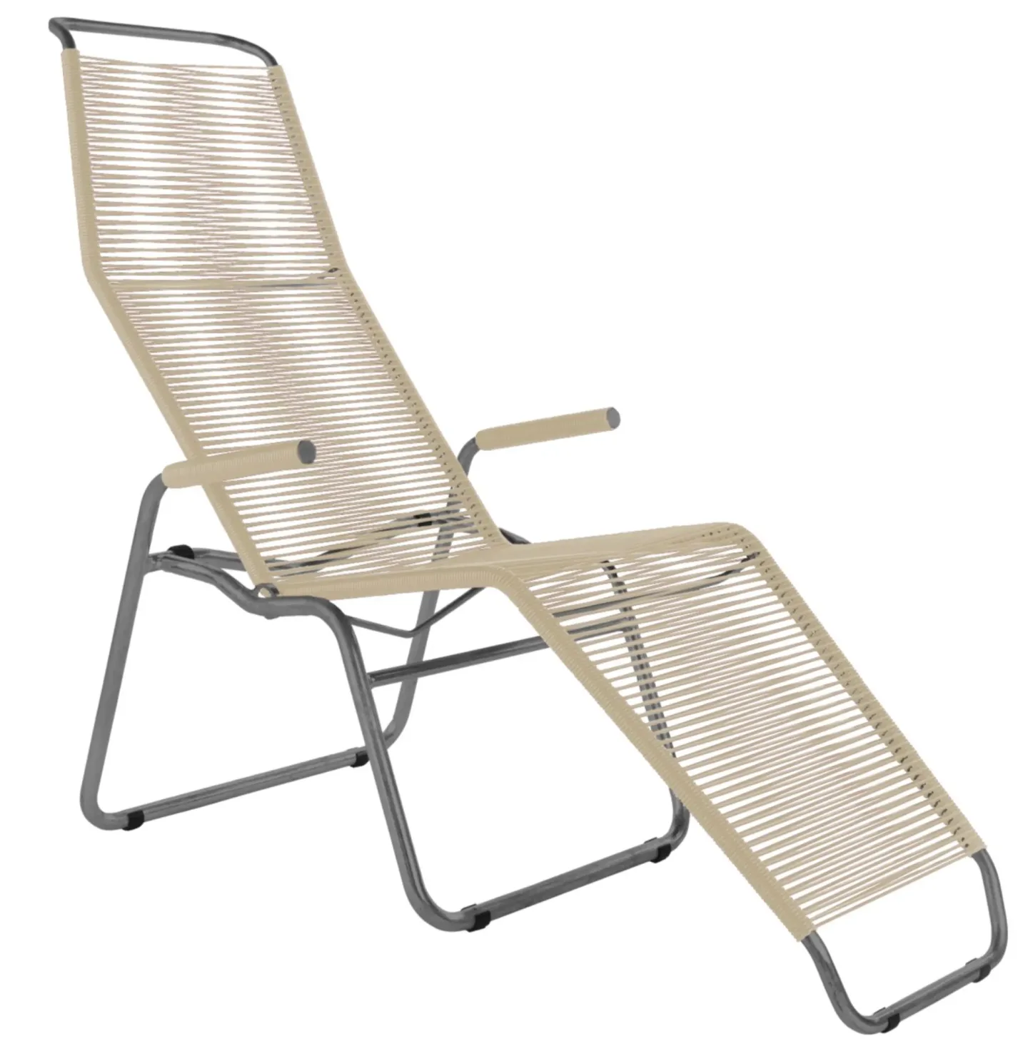 Schaffner Spaghetti-Liege Brissago Beige | Schubiger Möbel