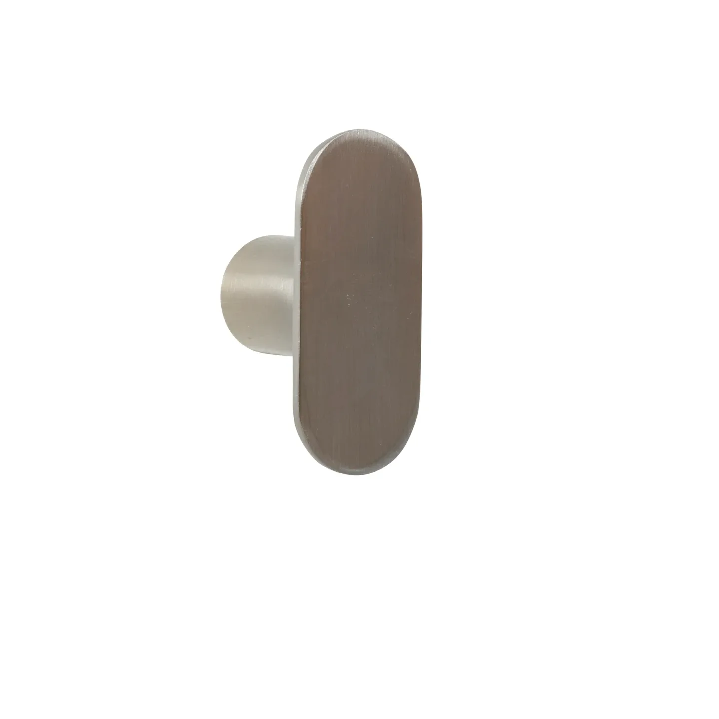 Hübsch Piccolo knopf Metall-nickel