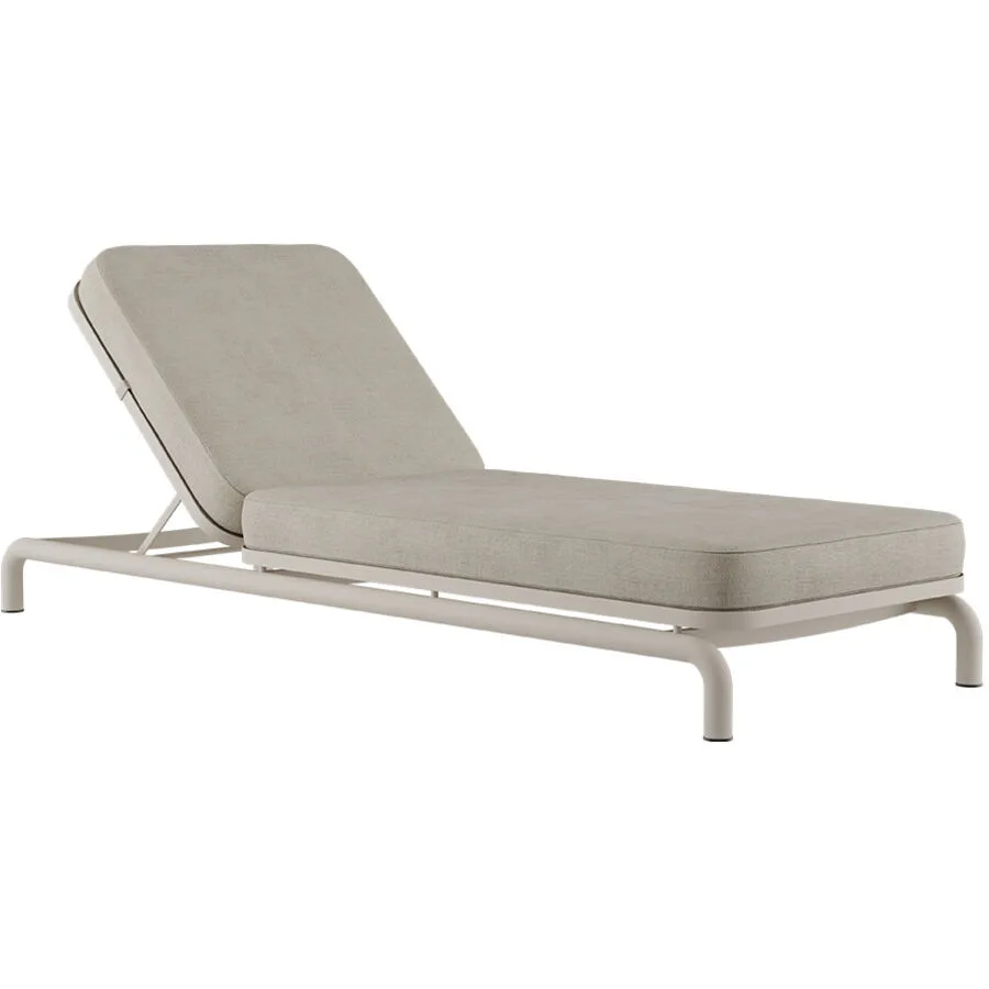SACKit Gartenliege Kirra sand Polyester Aluminium B 200 T 78 cm