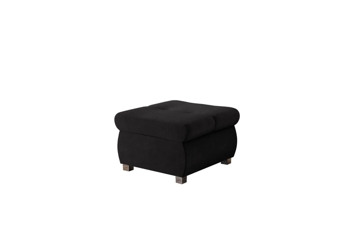 Cerys Fotpall 60 cm - Svart