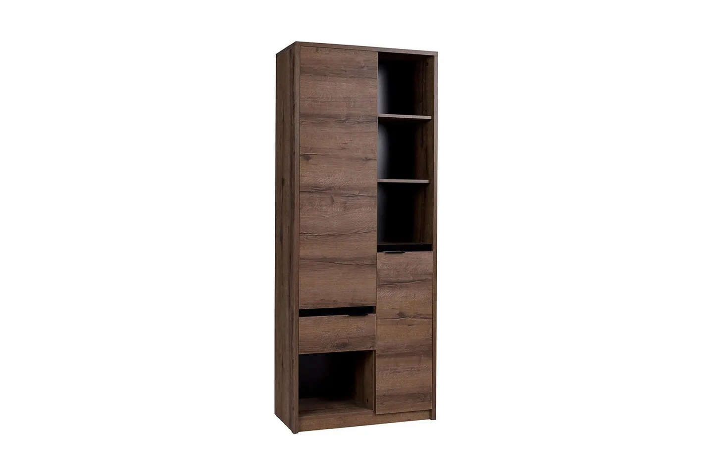 Najera Bokhylla 80 cm - Svart/Trä