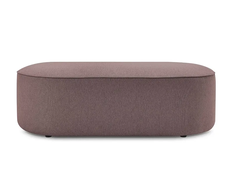 Hocker BOBOCHIC ROUSSEAU 70x140x45cm stoff chiniert rosa