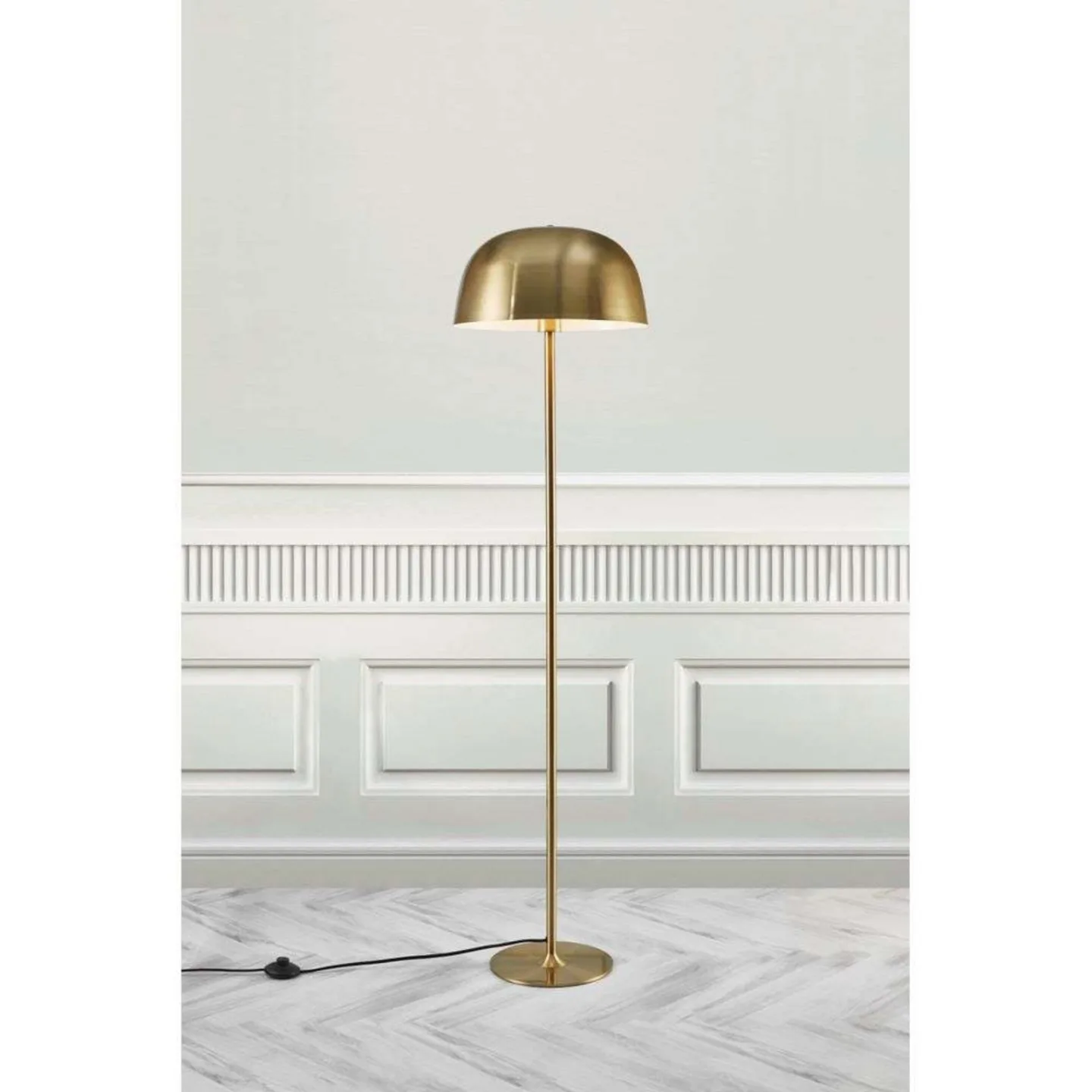 Cera Golvlampa Brass - Nordlux - Vardagsrum - Metall