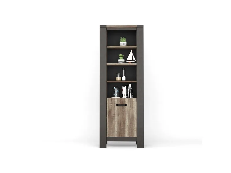 Bibliothek CIANN MALT 72x41x200cm spanplatte