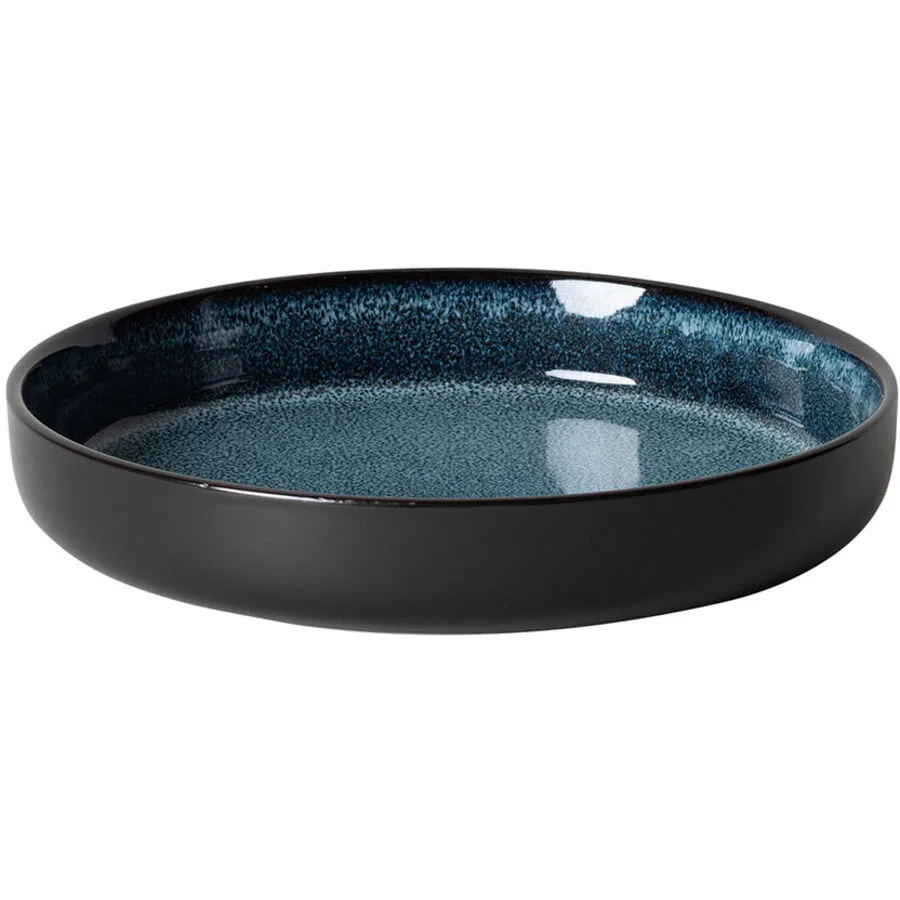 Teller Night Sky Schwarz Porzellan 20 cm