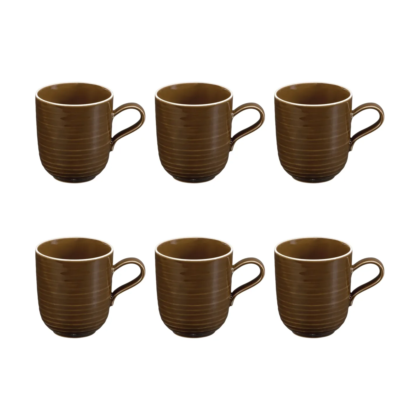 Seltmann Weiden Terra Tasse 40 cl 6er Pack Earth Brown
