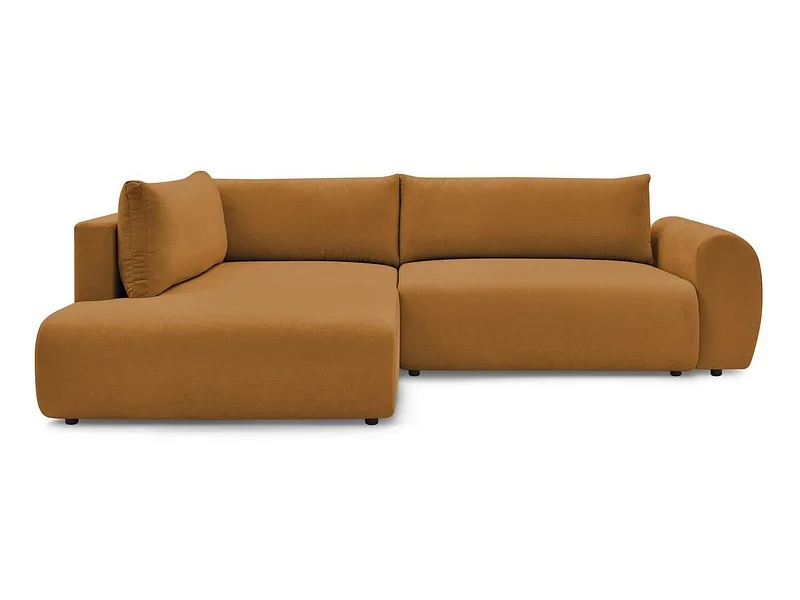Ecksofa BOBOCHIC LUCIEN Stoff gelb