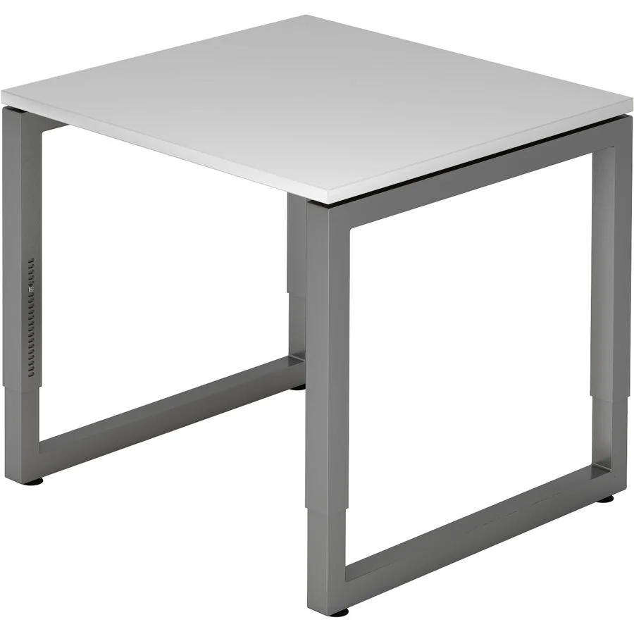 Schreibtisch Office grau Holzwerkstoff B 80 T 80 cm