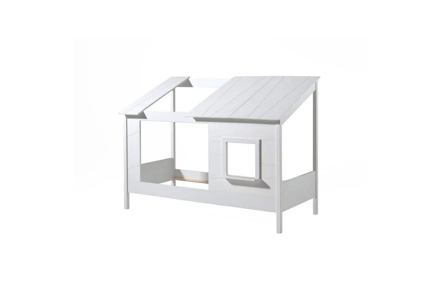 Housebed Hussäng 106x214 cm - Vit