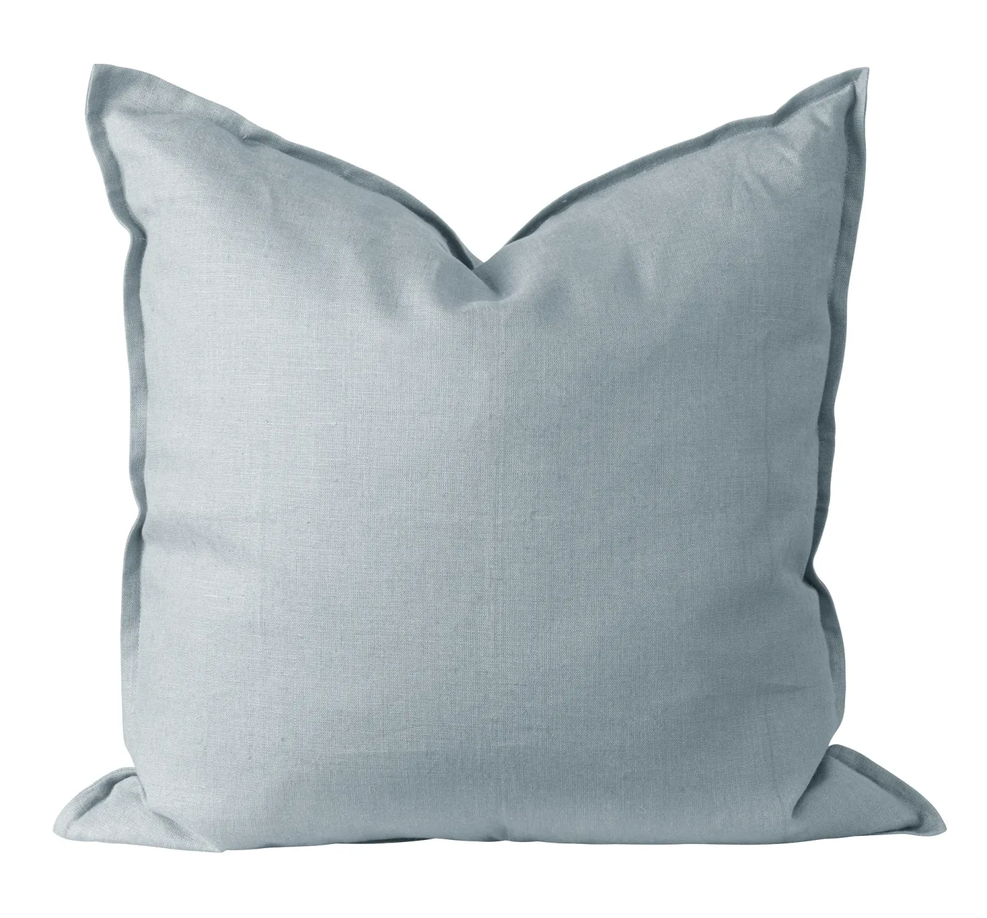 Scandi Living Calm Kissenbezug Leinen 50 x 50cm Sky Blue