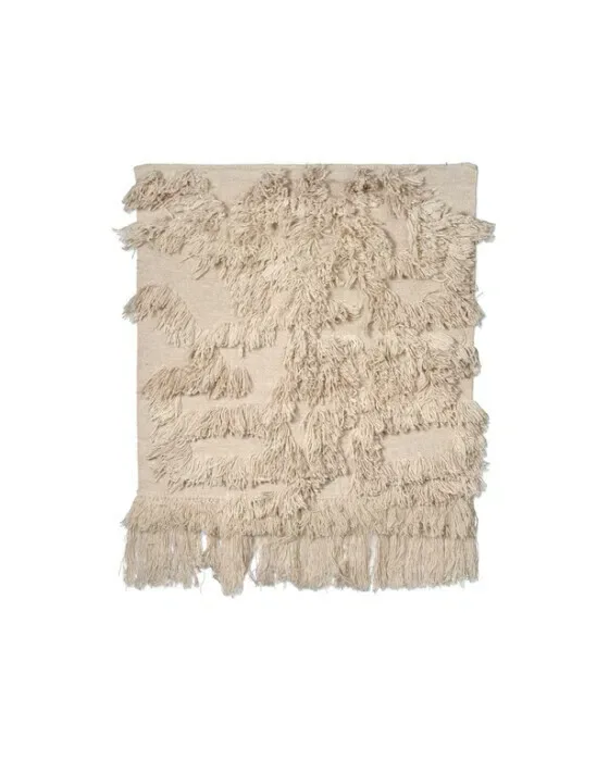 Rio væghængt tæppe beige
